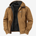 Flynn Men's Fleece Lined Hooded Workwear Jacket