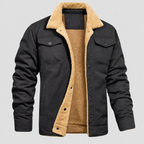 Caleb Men's Sherpa Lined Trucker Jacket