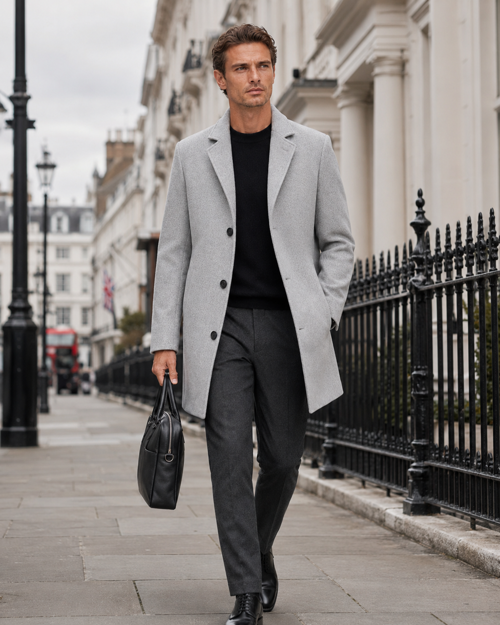 Arthur Insulated Cold Weather Trench Coat