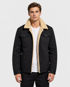 Jasper Sherpa-Lined Corduroy Trucker Jacket