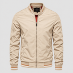 Julian Men's Lightweight Trimmed Bomber Jacket