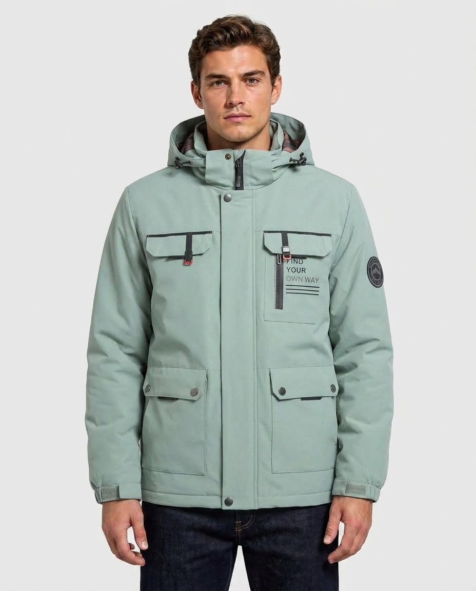 Rowan Waterproof Hooded Outdoor Parka Jacket