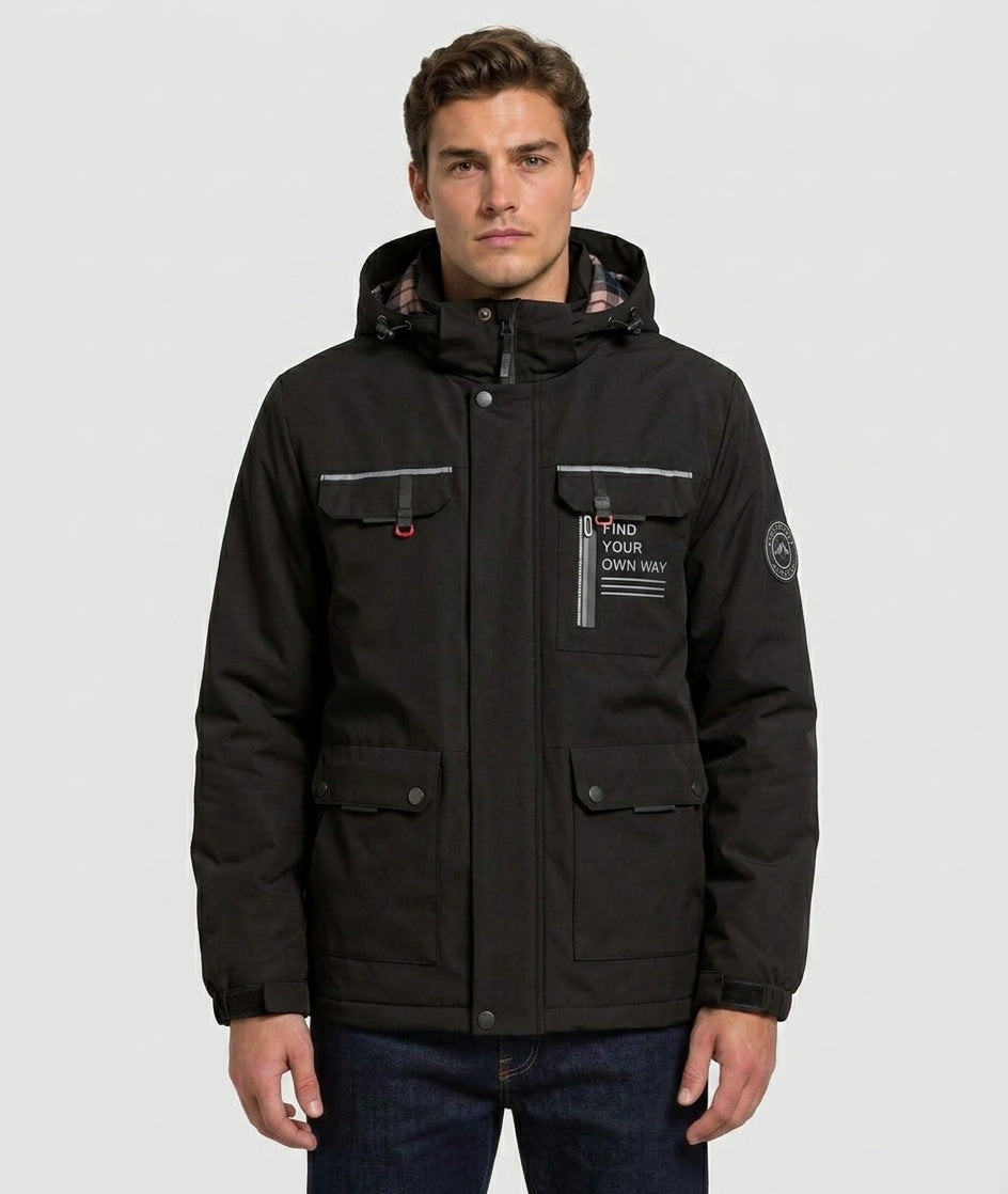 Rowan Waterproof Hooded Outdoor Parka Jacket