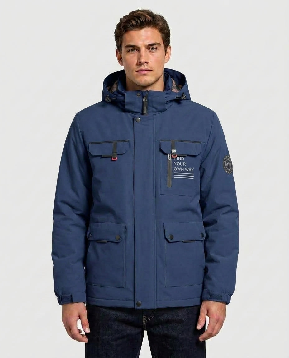 Rowan Waterproof Hooded Outdoor Parka Jacket