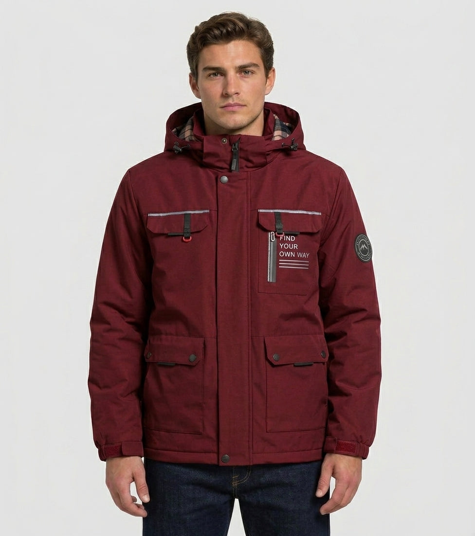 Rowan Waterproof Hooded Outdoor Parka Jacket