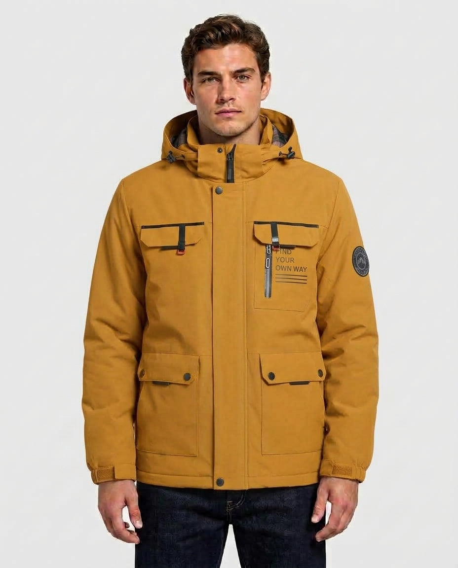 Rowan Waterproof Hooded Outdoor Parka Jacket