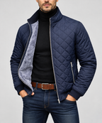 Mason Men's Diamond Quilted Fleece Lined Jacket