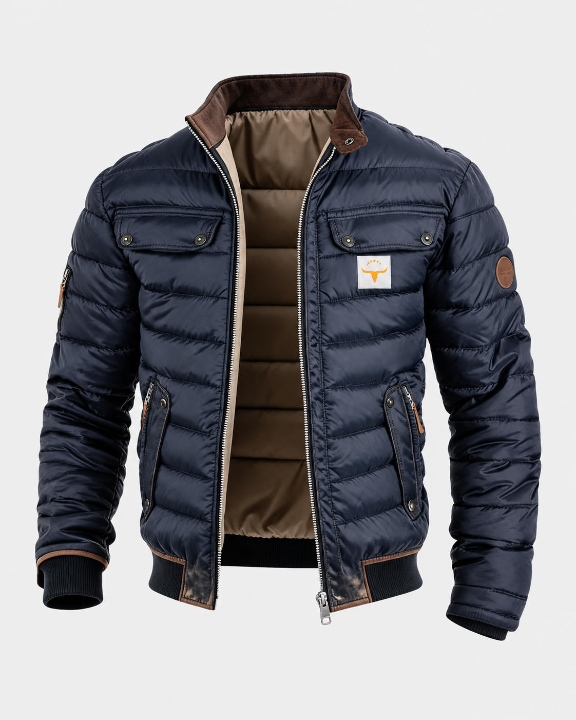Marcus Men's Quilted Puffer Jacket