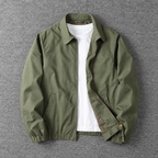 Ethan Men's Lightweight Zip Harrington Jacket