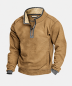 Declan Men's Fleece-Lined Half-Zip Pullover