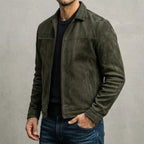 Carver Men's Classic Leather Jacket