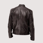 Men's Classic Faux Leather Jacket