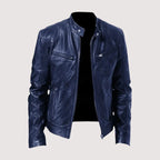 Men's Classic Faux Leather Jacket