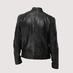 Men's Classic Faux Leather Jacket