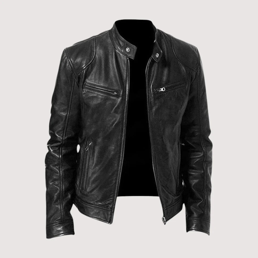 Men's Classic Genuine Leather Jacket
