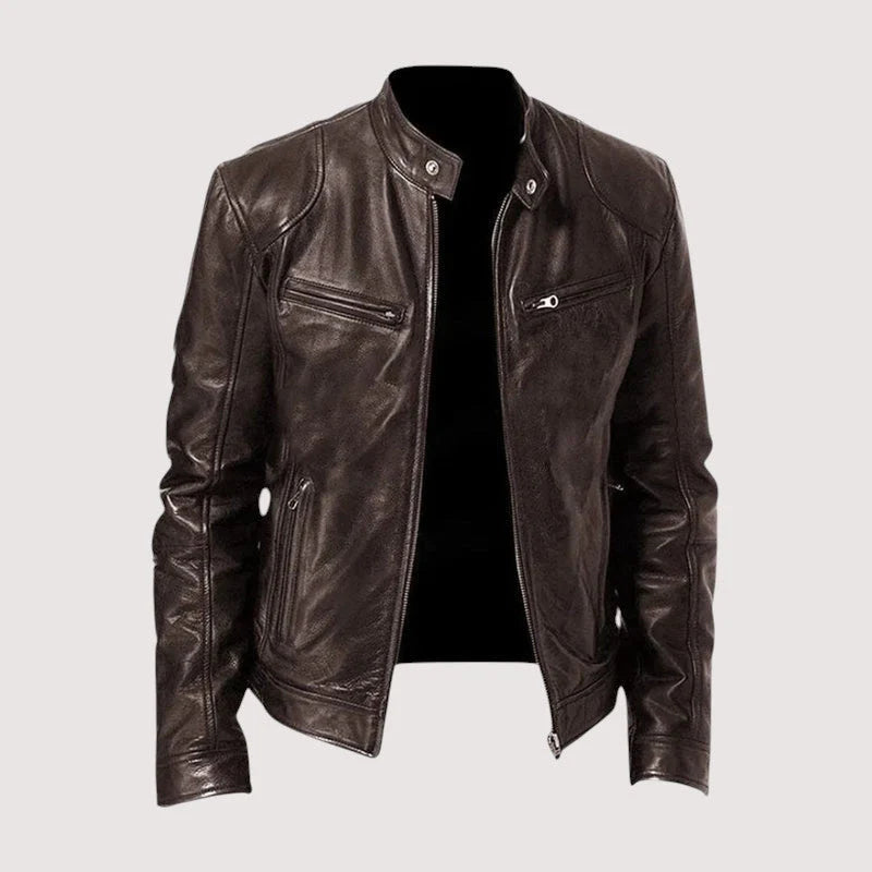 Men's Classic Genuine Leather Jacket