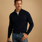 Men's Classic Half-Zip Jumper