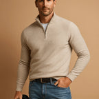 Men's Classic Half-Zip Jumper