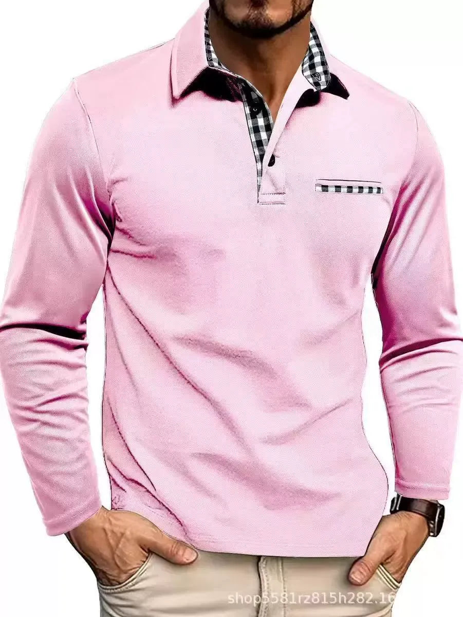 Men's Classic Long Sleeve Polo