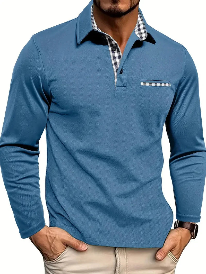 Men's Classic Long Sleeve Polo