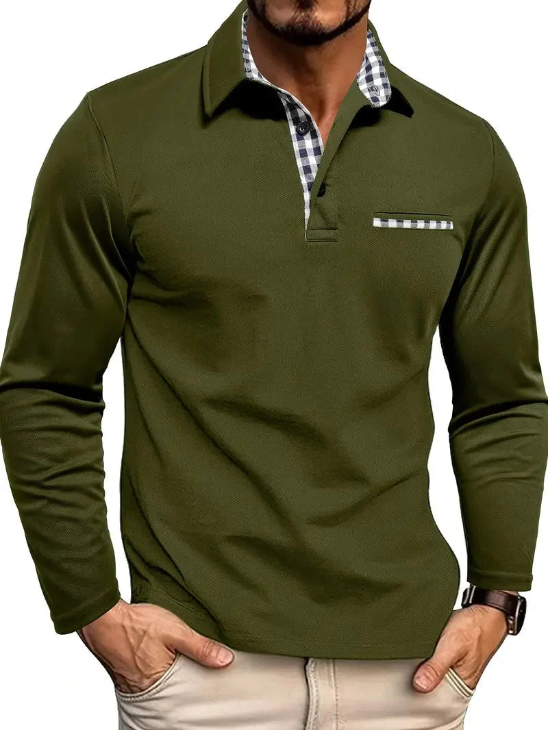 Men's Classic Long Sleeve Polo