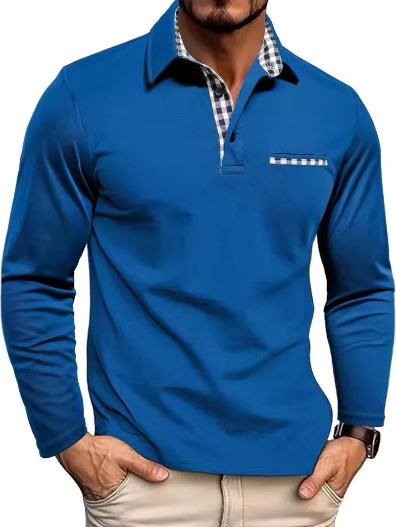 Men's Classic Long Sleeve Polo