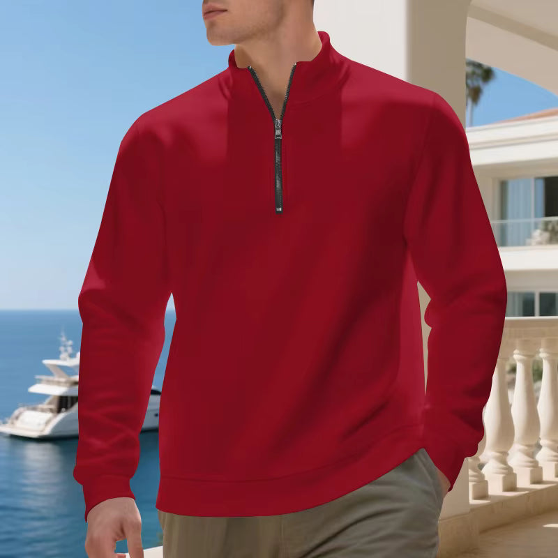 Men's Classic Quarter-Zip Jumper
