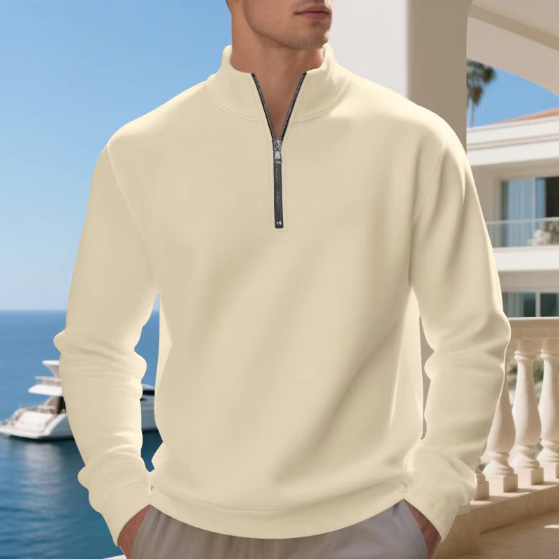 Men's Classic Quarter-Zip Jumper