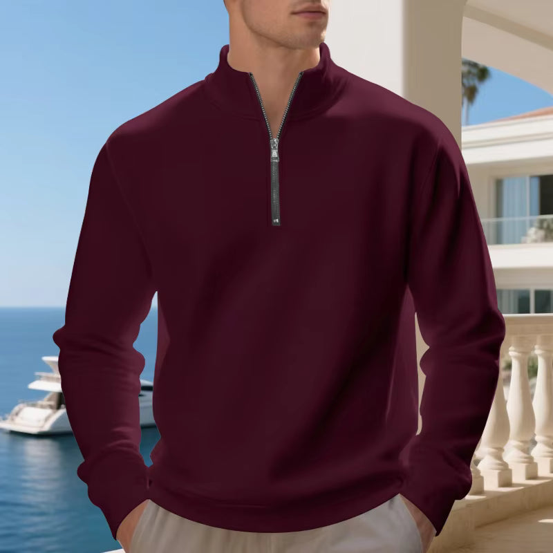 Men's Classic Quarter-Zip Jumper