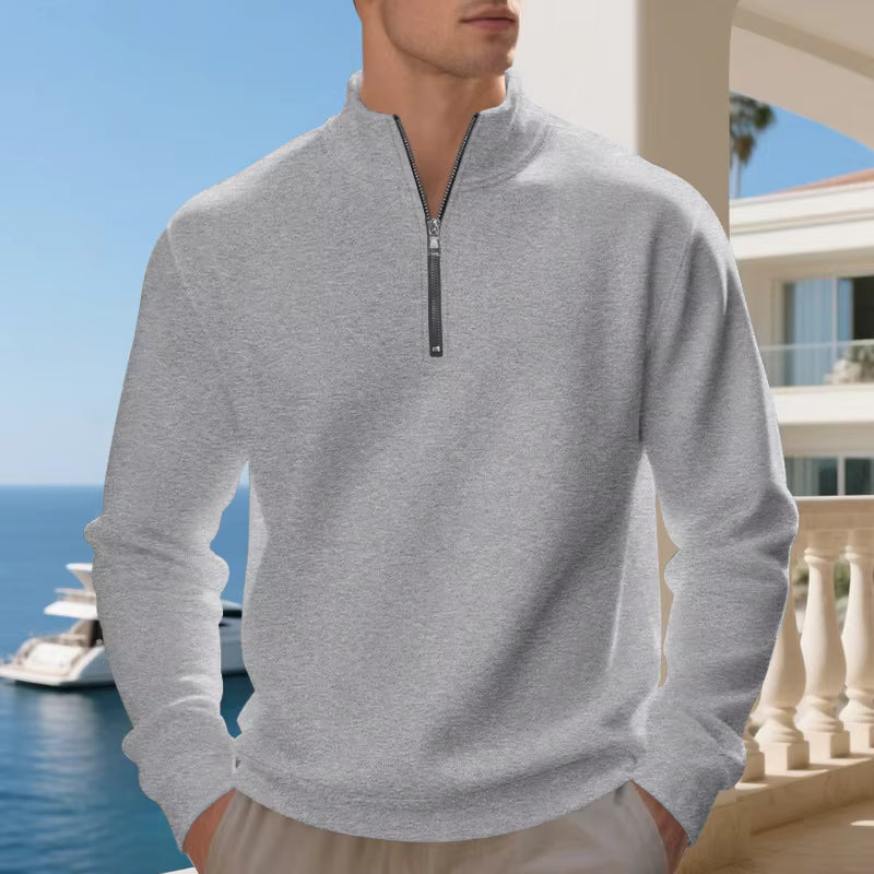Men's Classic Quarter-Zip Jumper