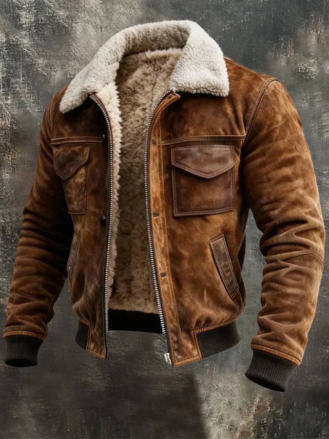 Men's Classic Sherpa-Lined Jacket