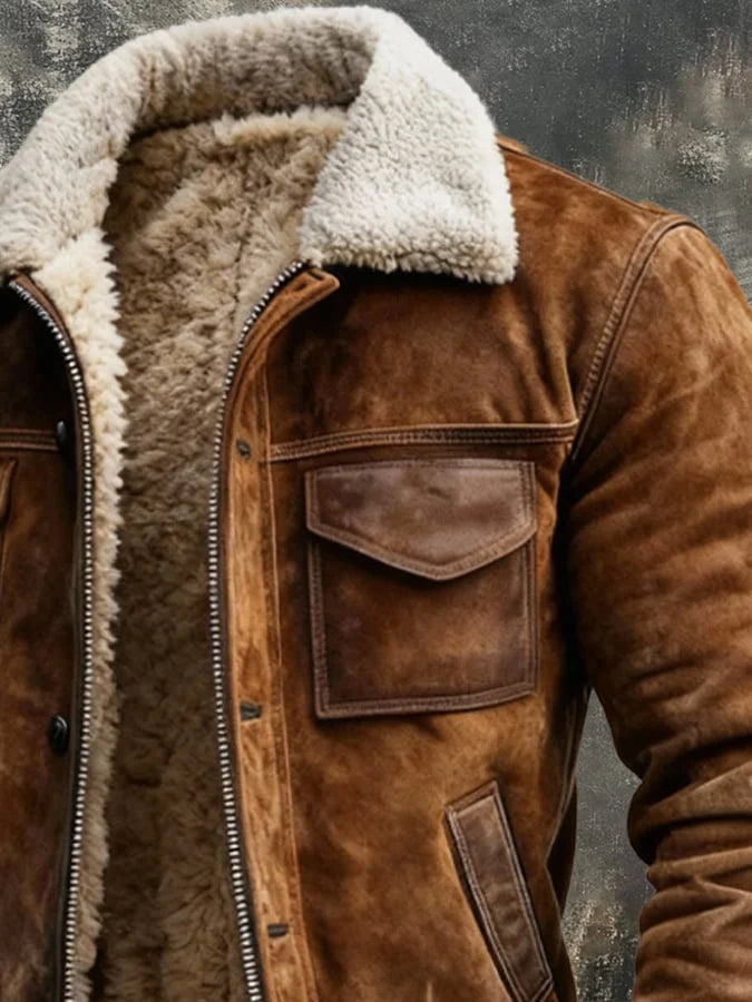 Men's Classic Sherpa-Lined Jacket