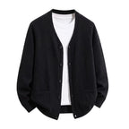 Men's Classic V-Neck Knit Cardigan