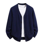 Men's Classic V-Neck Knit Cardigan