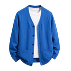 Men's Classic V-Neck Knit Cardigan