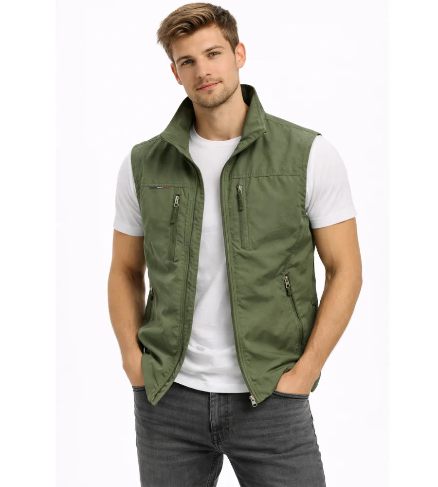 Men's Classic Zip Bodywarmer Vest