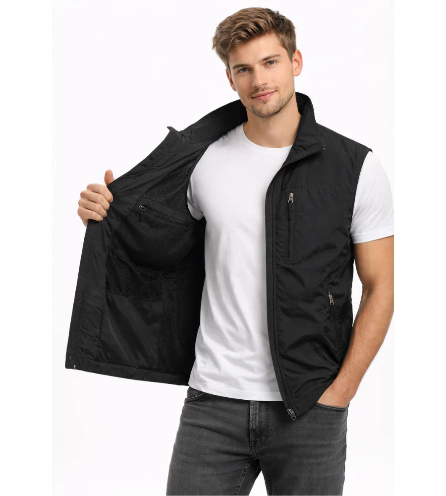 Men's Classic Zip Bodywarmer Vest