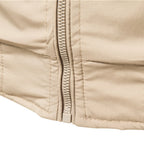 Men's Classic Zip-Up Bomber Jacket