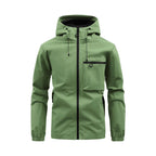Men's Classic Zip-Up Hooded Jacket
