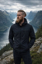 Men's Classic Zip-Up Hooded Jacket