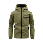 Men's Classic Zip-Up Hooded Jacket