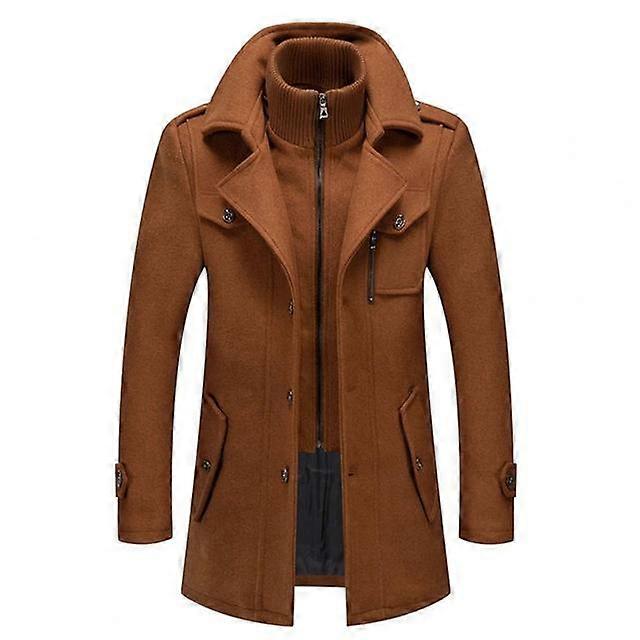 Men's Classic Zip-Up Winter Coat