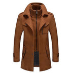 Men's Classic Zip-Up Winter Coat