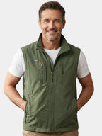 Men's Multi-Pocket Utility Vest