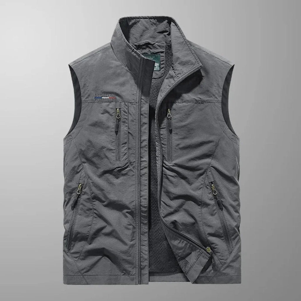 Men's Multi-Pocket Utility Vest