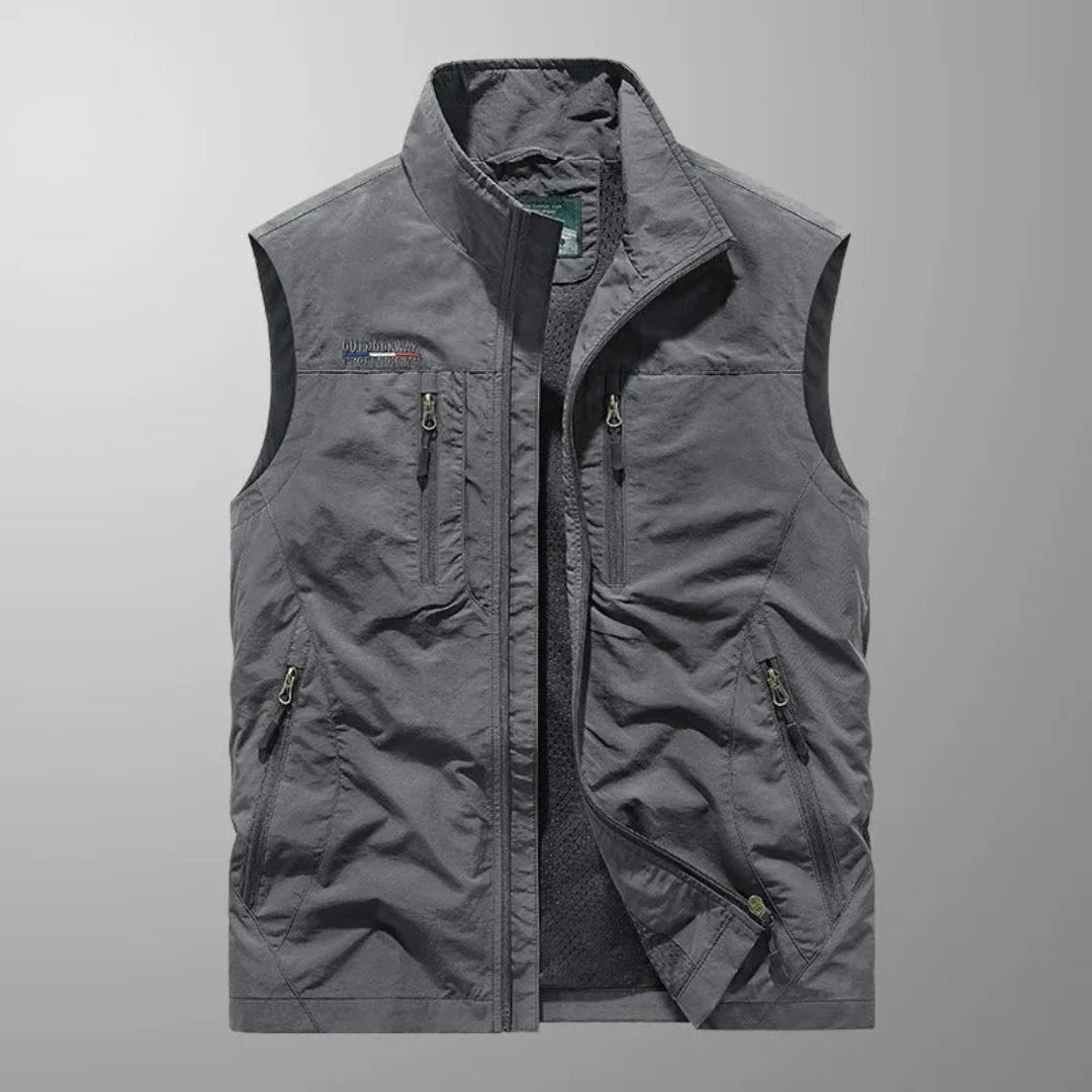 Men's Multi-Pocket Utility Vest