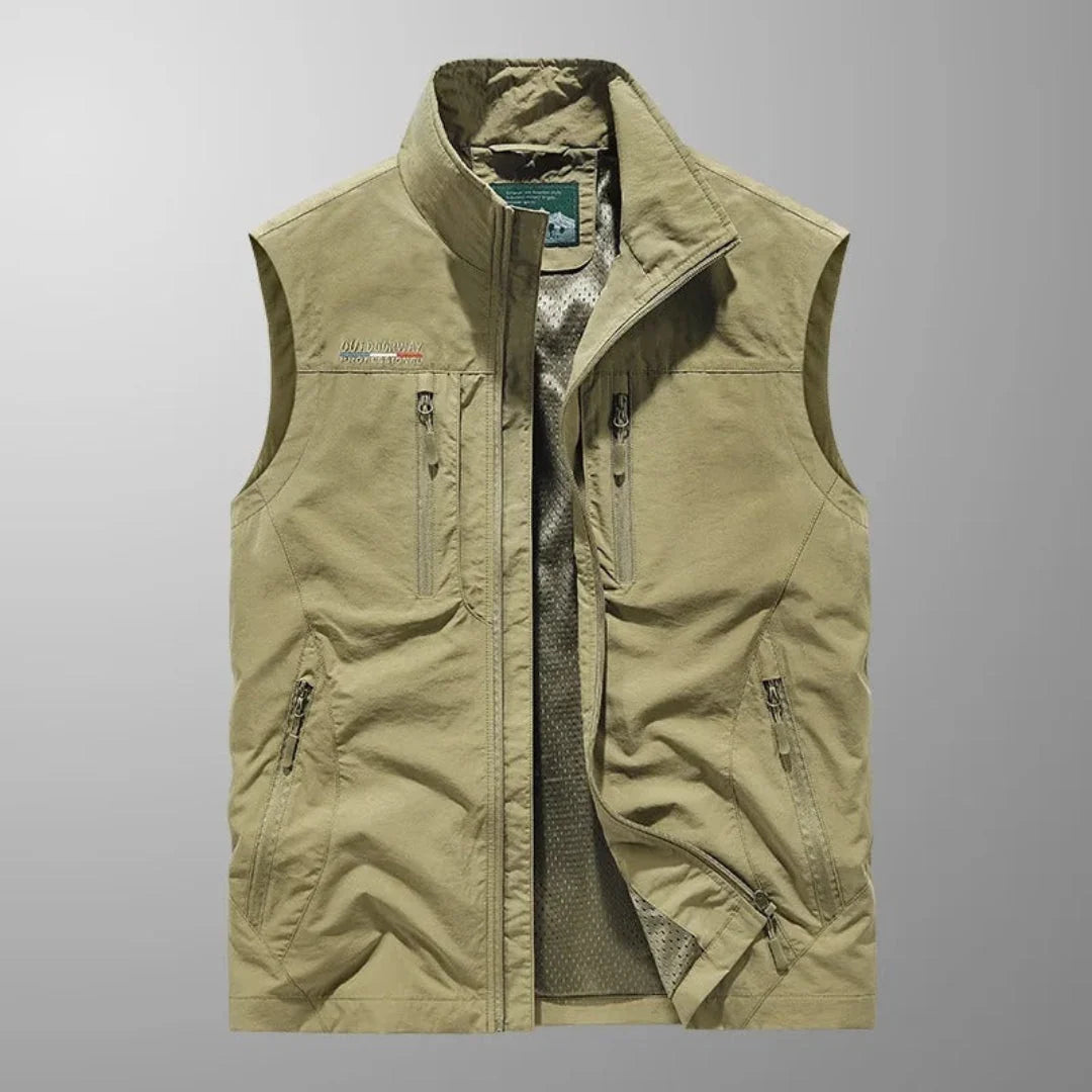 Men's Multi-Pocket Utility Vest