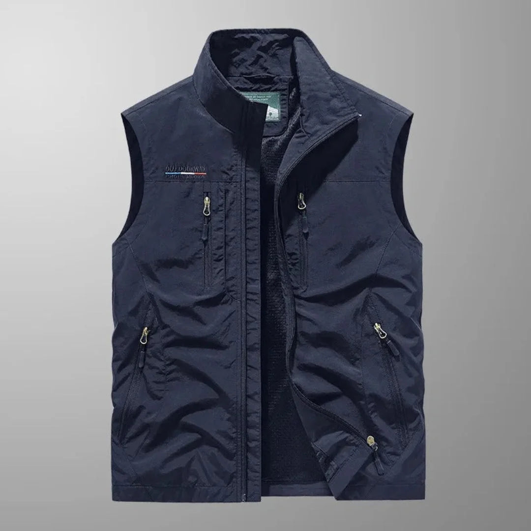 Men's Multi-Pocket Utility Vest