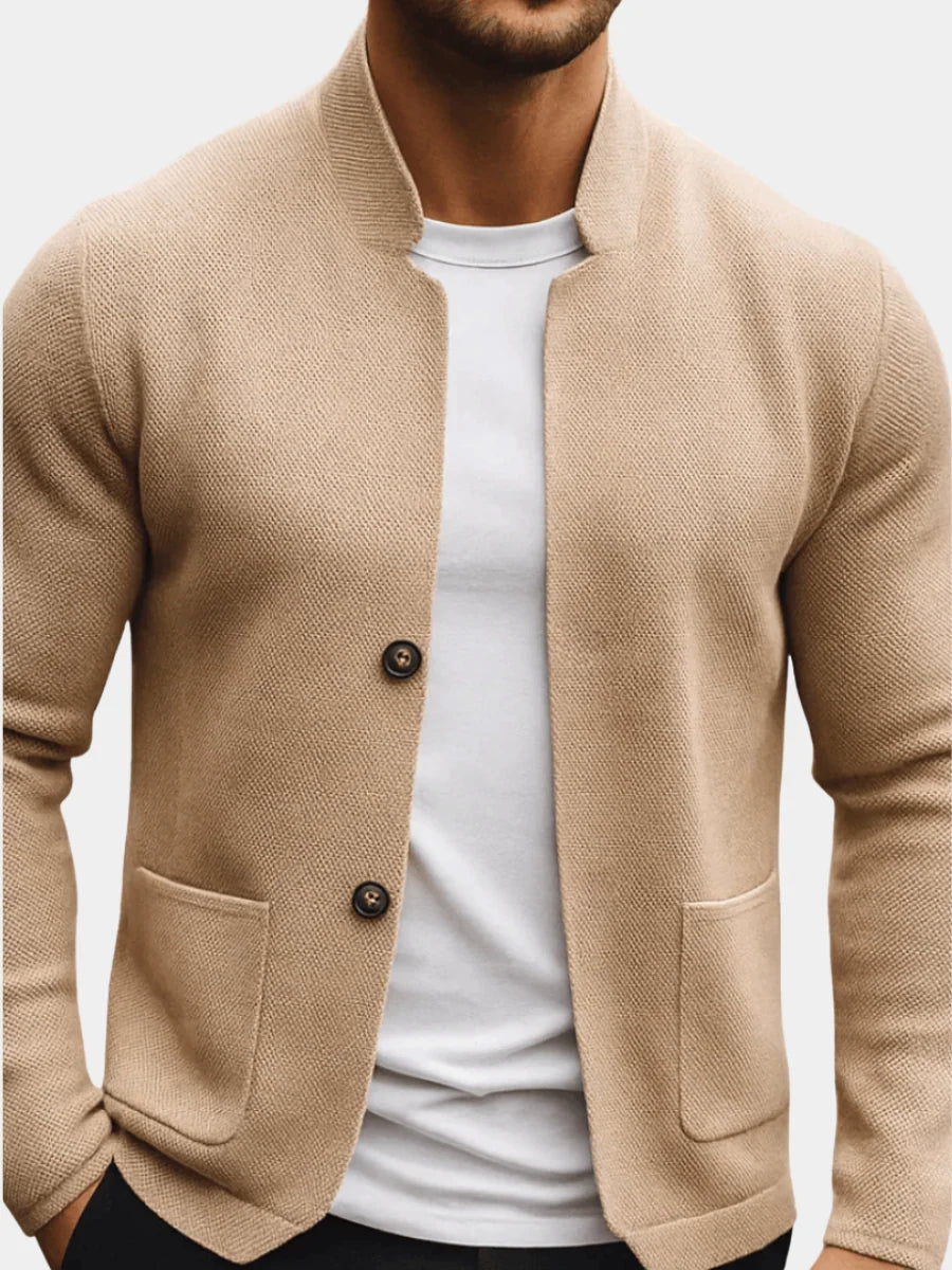 Men's Structured Knit Vest