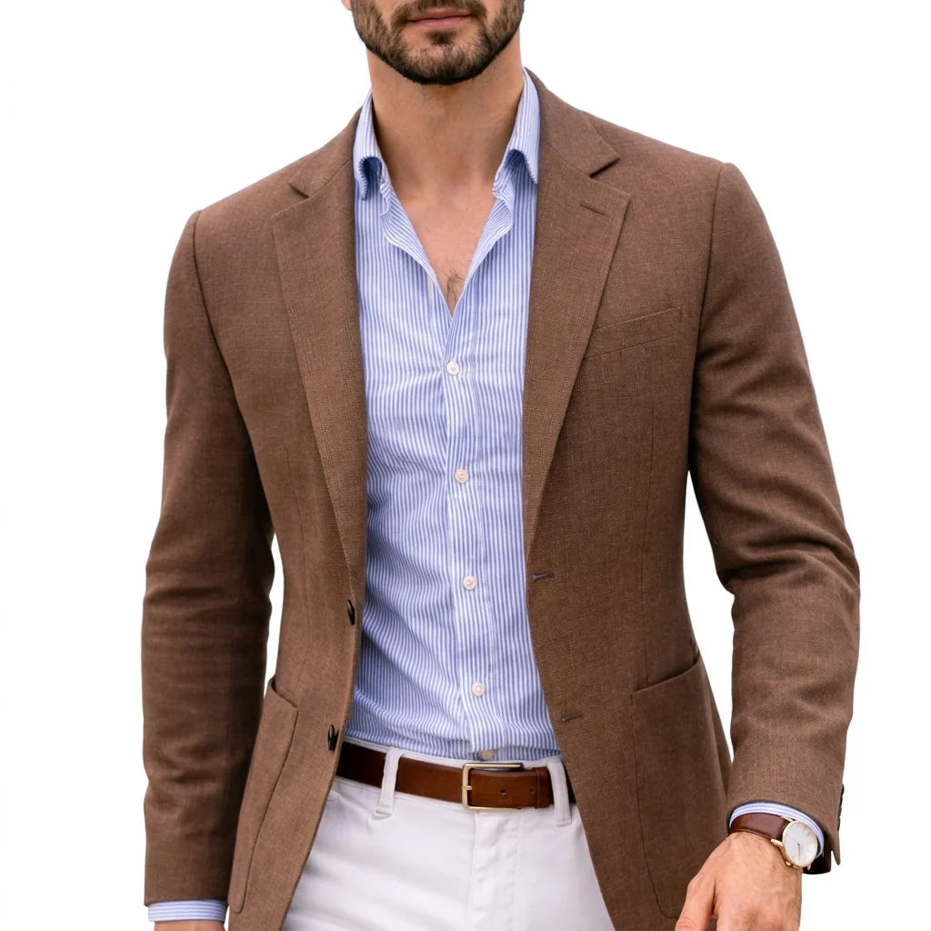 Thomas Men's Classic Knit Blazer